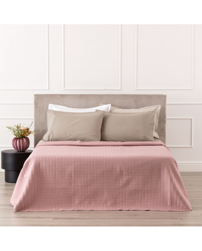 Trapuntino letto singolo tinta unita Linea Oro Giorgia