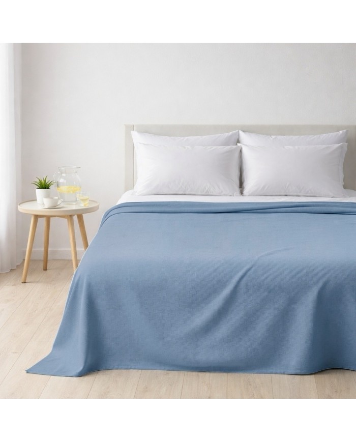 Copriletto in piquet di cotone letto singolo art. Happy