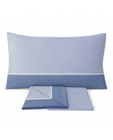 Completo lenzuola letto singolo Millerighe - MADE IN ITALY