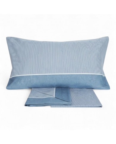 Completo lenzuola letto singolo Millerighe - MADE IN ITALY