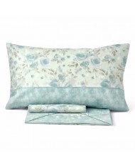 Completo Lenzuola matrimoniali Ambrosiana Sienna - Made in Italy