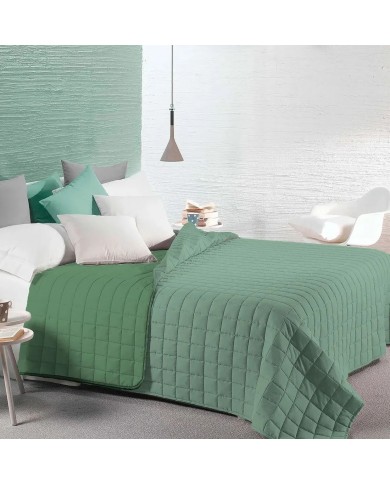 Trapuntino matrimoniale double face bicolor Bea