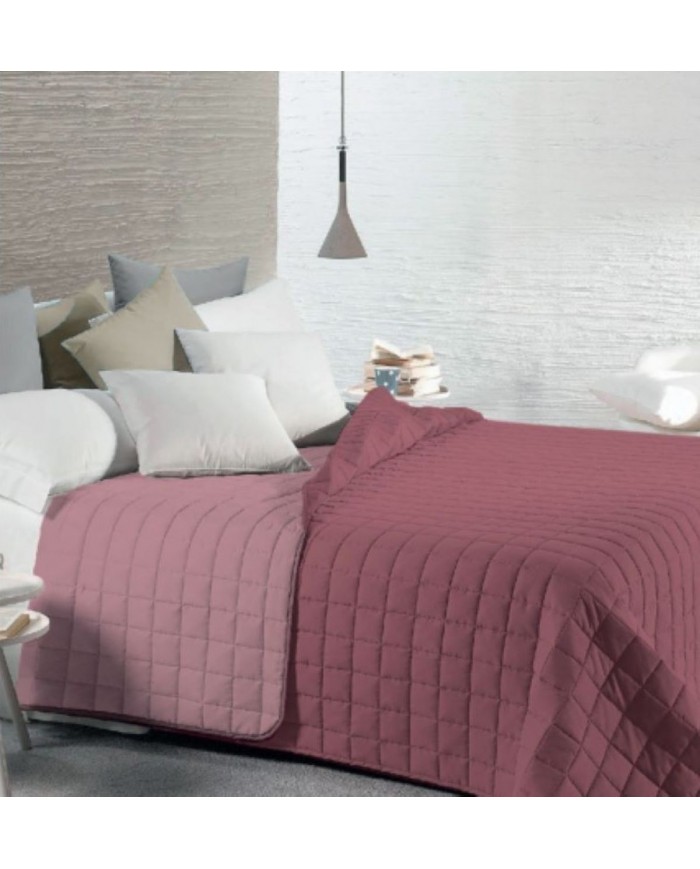 Trapuntino letto singolo double face bicolor Bea