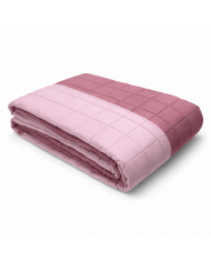 Trapuntino letto singolo double face bicolor Bea