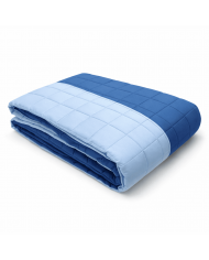 Trapuntino letto singolo double face bicolor Bea
