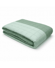Trapuntino letto singolo double face bicolor Bea