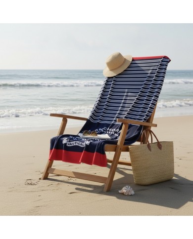 Telo mare jacquard in spugna di puro cotone Genova by Lovely Home dis. 3