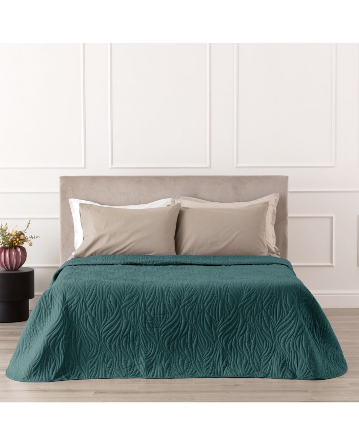 Trapuntino matrimoniale Keya Linea Oro