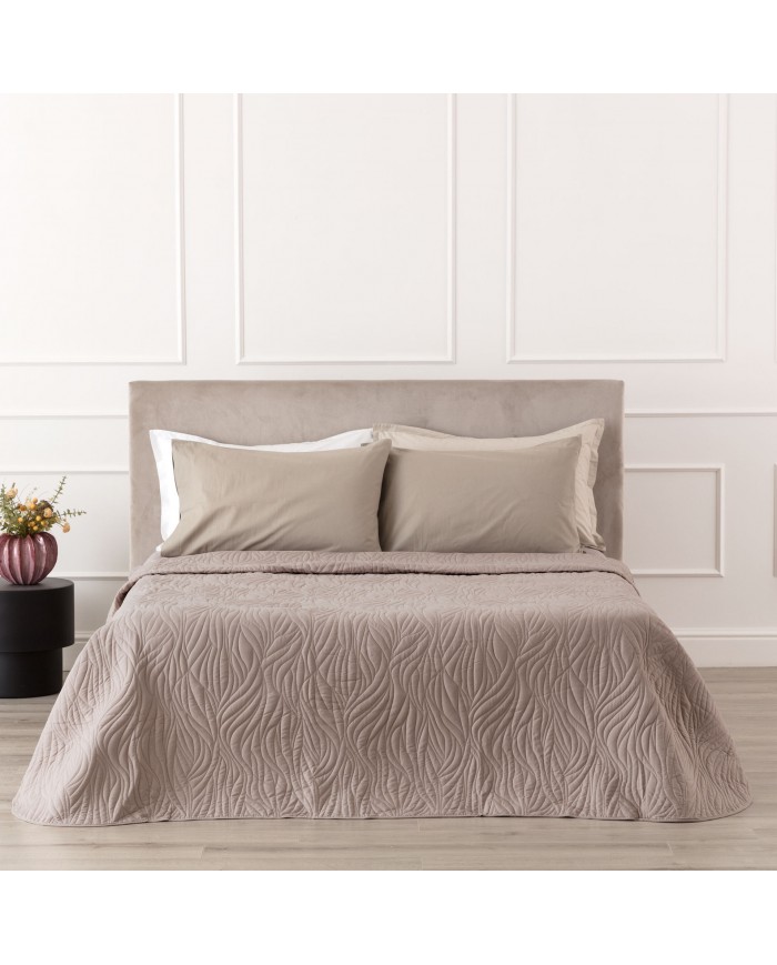 Trapuntino matrimoniale Keya Linea Oro