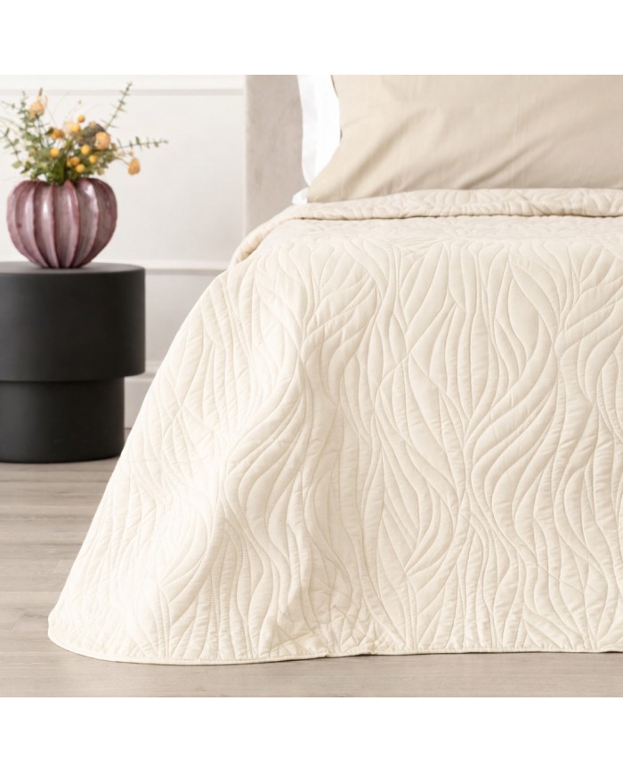 Trapuntino matrimoniale Keya Linea Oro