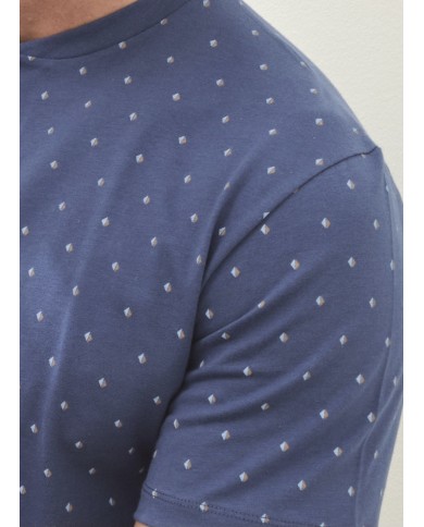 Pigiama estivo 100% cotone manica corta Pepenero P1680 MADE IN ITALY