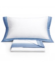 Completo lenzuola matrimoniale 100% cotone doppia balza Chiara Fedi art. Vienna