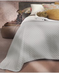 Copriletto matrimoniale in piquet Dondi Petra