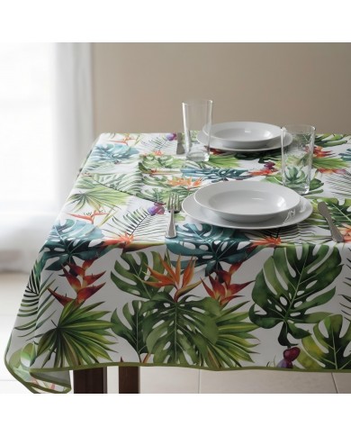 Tovaglia antimacchia Splash Millefiori var.3  - Misure Varie