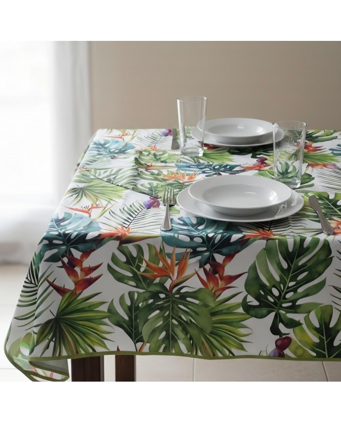 Tovaglia antimacchia Splash Millefiori var.3  - Misure Varie