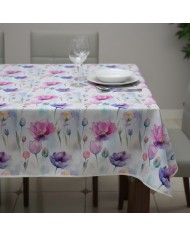 Tovaglia antimacchia Splash Millefiori var.6  - Misure Varie