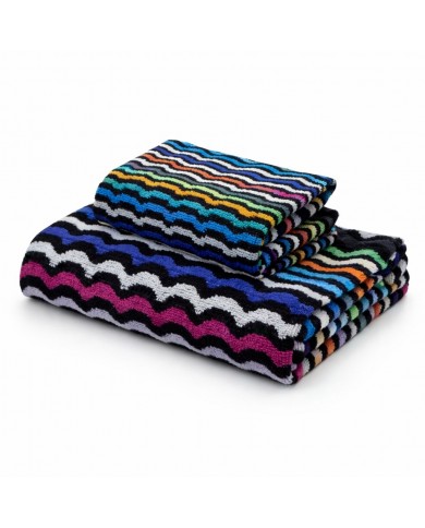 Coppia di asciugamani viso + ospite Etnic dis.2