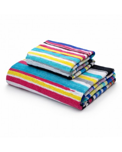 Coppia di asciugamani viso + ospite Etnic dis.3