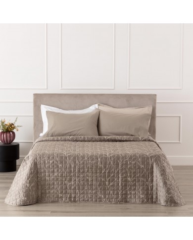 Trapuntino matrimoniale Jacquard Coralline