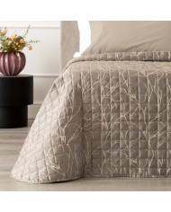 Trapuntino matrimoniale Jacquard Coralline