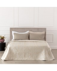 Trapuntino matrimoniale Jacquard Coralline