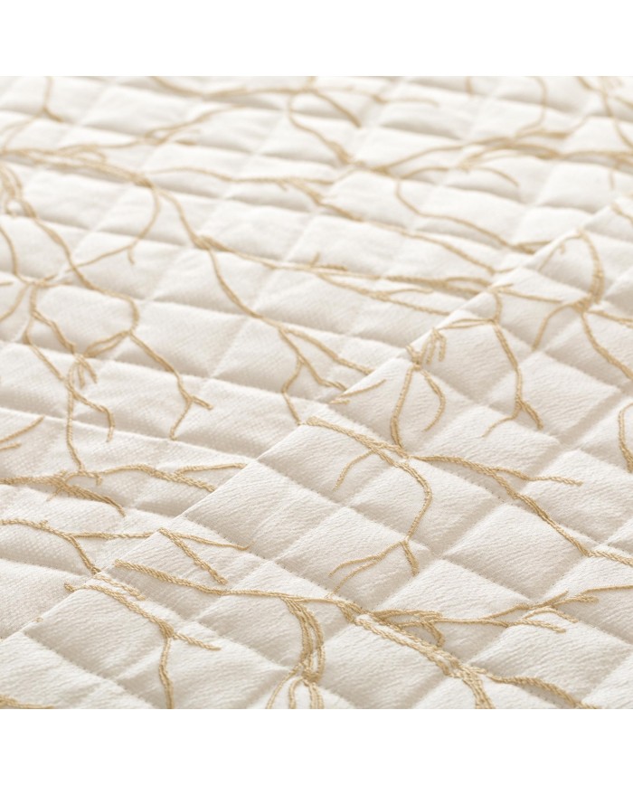 Trapuntino matrimoniale Jacquard Coralline