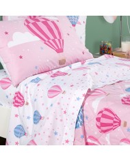 Trapuntino letto singolo in cotone Caleffi Star