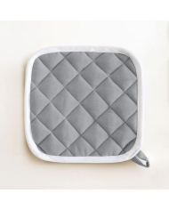 Set 2 presine con bordo a contrasto Maestri Cotonieri India