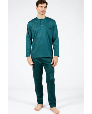 Pigiama estivo uomo tre pezzi 100% cotone Bip Bip 3254