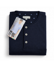 Pigiama estivo uomo tre pezzi 100% cotone Bip Bip 3254