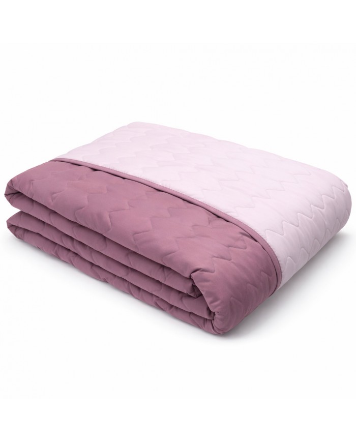 Trapuntino letto singolo double face tinta unita Acapulco - MADE IN ITALY