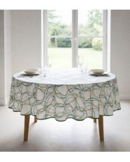 Tessuto per tende tinta unita degradè altezza 305cm art. Jamila Beige