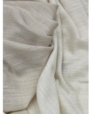 Tessuto per tende tinta unita degradè altezza 305cm art. Jamila Beige