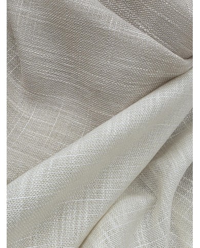 Tessuto per tende tinta unita degradè altezza 305cm art. Jamila Beige