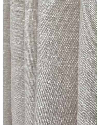 Tessuto per tende tinta unita degradè altezza 305cm art. Jamila Beige