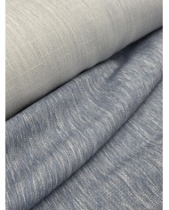 Tessuto per tende tinta unita degradè altezza 305cm art. Jamila Blu