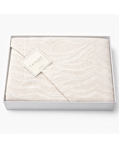 Copriletto matrimoniale in piquet Carezze art. Fiona