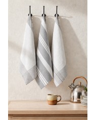 Set 3 strofinacci 100% cotone - Stelvio