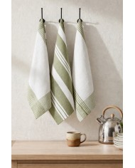 Set 3 strofinacci 100% cotone - Stelvio