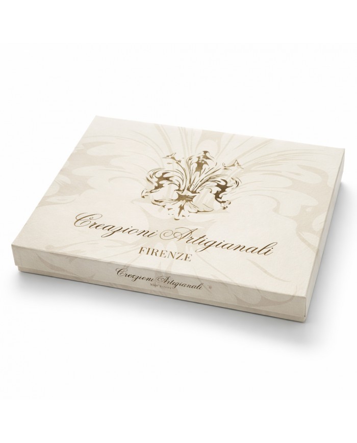 Copriletto matrimoniale jacquard Creazioni Artigianali Firenze