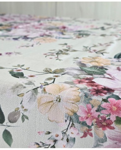 Tovaglia 6 posti antimacchia effetto panama GF Ferrari art. Natura