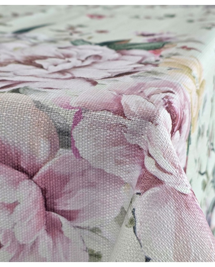 Tovaglia 6 posti antimacchia effetto panama GF Ferrari art. Natura