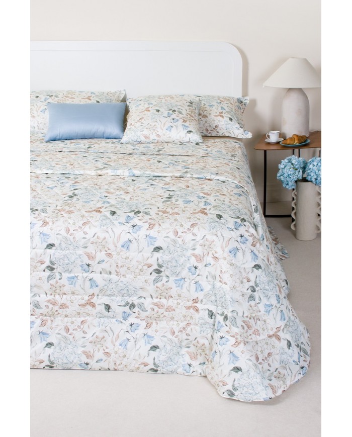 Trapuntino matrimoniale in raso 100% cotone Neith art. Very