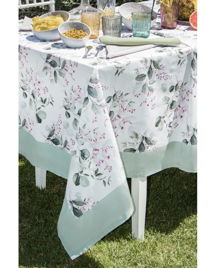 Tovaglia 12 posti in panama di puro cotone Neith Mizar