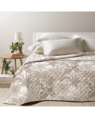 Trapuntino matrimoniale stampato Adair