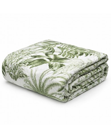 Trapuntino matrimoniale stampato Adair