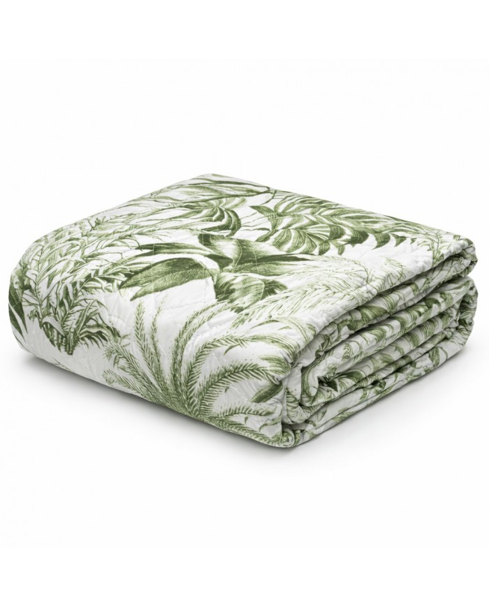 Trapuntino matrimoniale stampato Adair