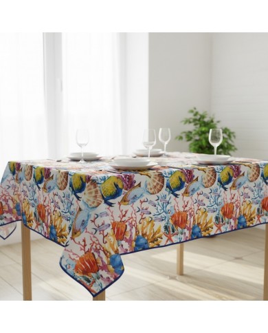 Tovaglia antimacchia Hydro Sea 2 var.2  - MISURE VARIE