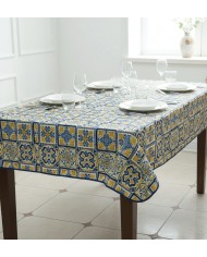 Tovaglia antimacchia 6 posti Hydro Maiolica var.2