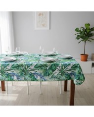 Tovaglia antimacchia 6 posti Hydro Giungla var.1